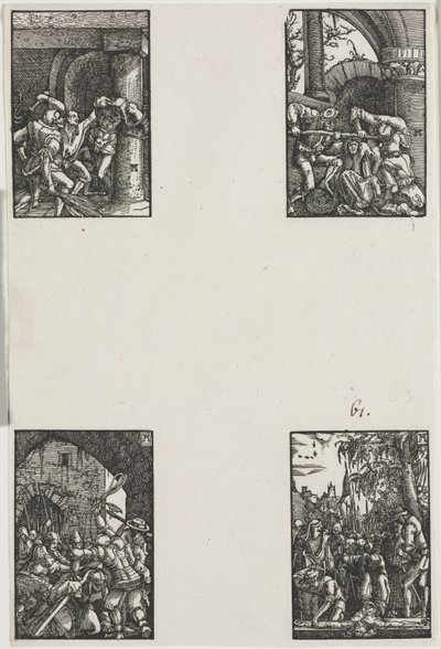 Pád a vykoupení člověka, c. 1515. od Albrecht Altdorfer