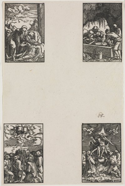 Pád a vykoupení člověka, c. 1515. od Albrecht Altdorfer