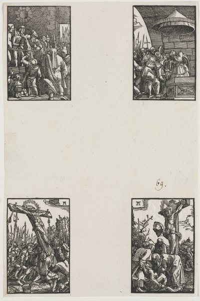 Pád a vykoupení člověka, c. 1515. od Albrecht Altdorfer