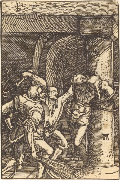 Bičování Krista od Albrecht Altdorfer