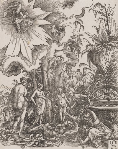 Soud v Paříži, 1511 od Albrecht Altdorfer