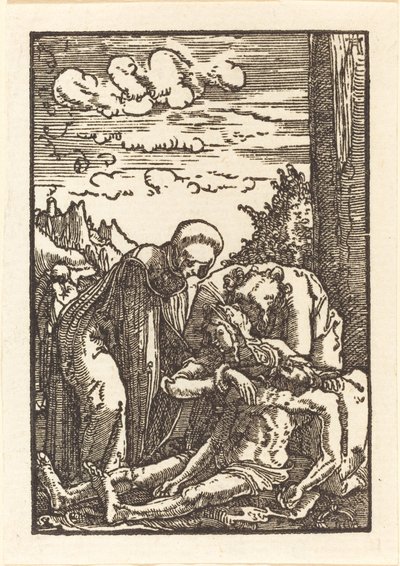 Oplakávání pod křížem od Albrecht Altdorfer