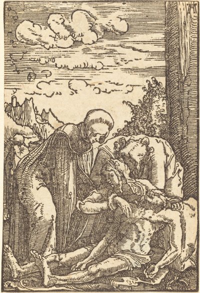 Oplakávání Krista od Albrecht Altdorfer