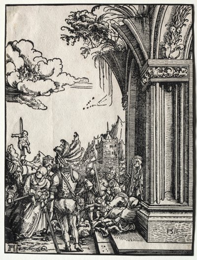 Masakr neviňátek od Albrecht Altdorfer