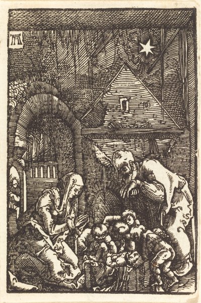 Narození Páně od Albrecht Altdorfer