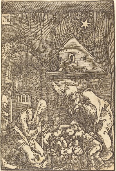 Narození Páně od Albrecht Altdorfer