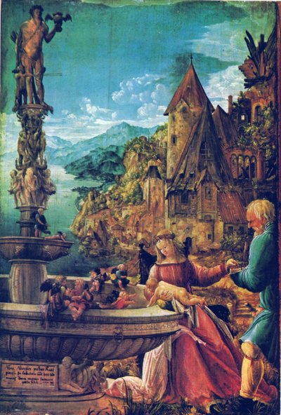Zbytek na téma Útěk do Egypta od Albrecht Altdorfer