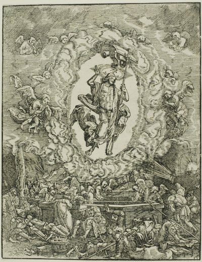 Vzkříšení Krista od Albrecht Altdorfer