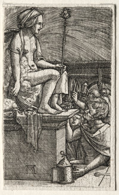 Římská kurtizána aneb Pomsta čaroděje Vergilia od Albrecht Altdorfer