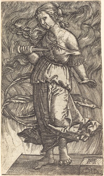 Sebevražda Dido od Albrecht Altdorfer