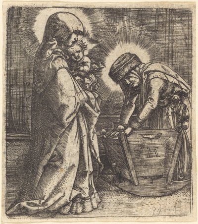 Panna s dítětem a svatá Anna od Albrecht Altdorfer