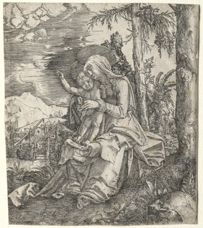 Panna v krajině, c. 1515. od Albrecht Altdorfer