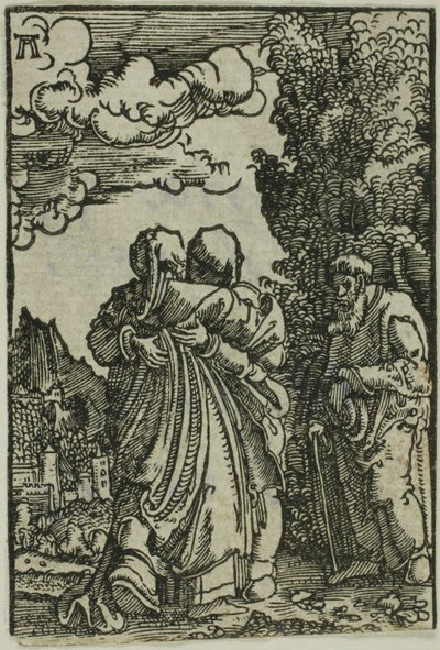 Navštívení z Pádu a vykoupení člověka od Albrecht Altdorfer