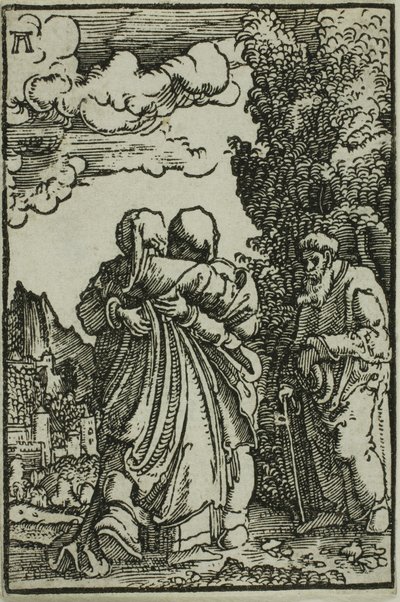 Navštívení z Pádu a vykoupení člověka od Albrecht Altdorfer