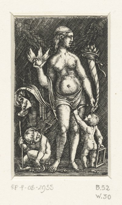 Venuše se dvěma putti od Albrecht Altdorfer