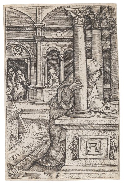 Panna Maria hledající dvanáctiletého Ježíše v chrámu, c. 1519. od Albrecht Altdorfer