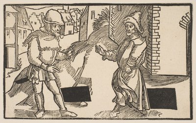 Adelphi, z The Comedie of Terence, dotisk z 19. století.n.d. od Albrecht Dürer