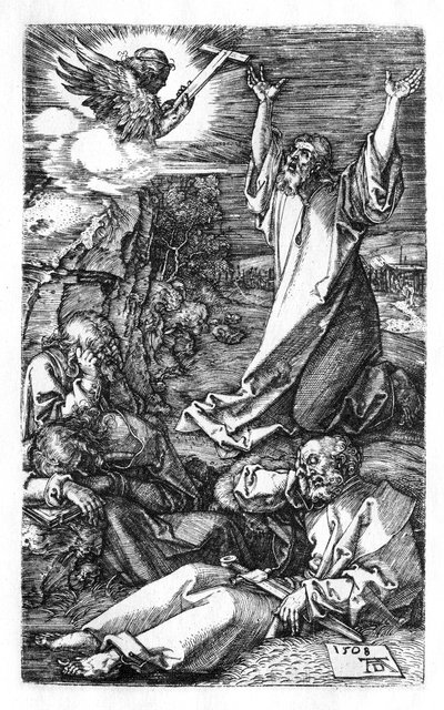 Agónie v zahradě od Albrecht Dürer