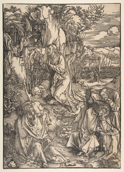 Agónie v zahradě.n.d. od Albrecht Dürer