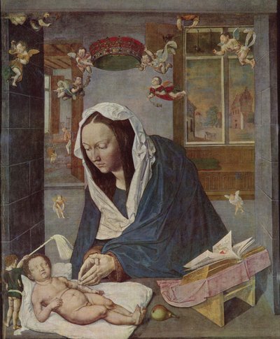 Albrecht Dürer Střední deskový mariánský oltář od Albrecht Dürer