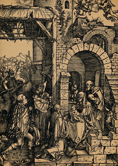 Klanění králů, Klanění králů, 1503-1504. od Albrecht Dürer