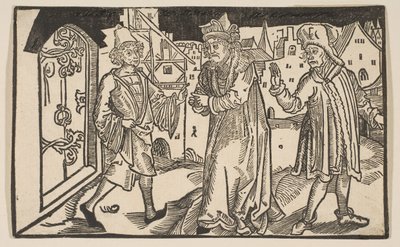 Andria, z komedie Terence, dotisk z 19. století.n.d. od Albrecht Dürer