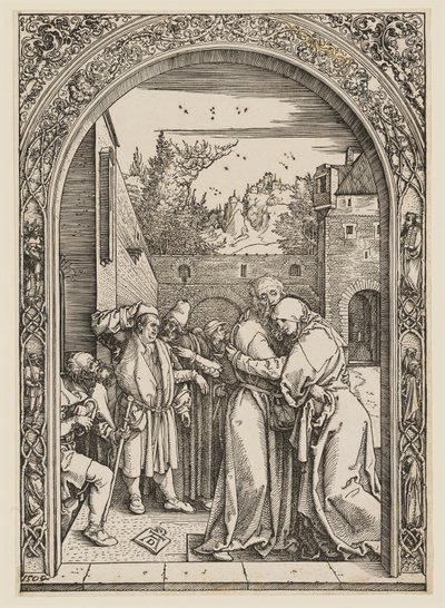Anna a Jáchym pod Zlatou branou od Albrecht Dürer