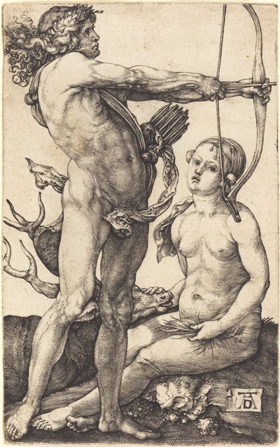 Apollo a Diana od Albrecht Dürer