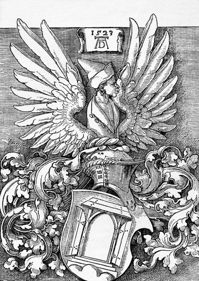 „Zbrojová ložiska rodiny Durerů“, 1523, 1906 od Albrecht Dürer
