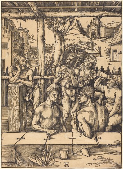 Pánská lázeň od Albrecht Dürer