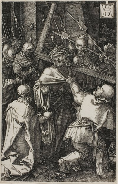 Nesení kříže, z rytých pašijí od Albrecht Dürer