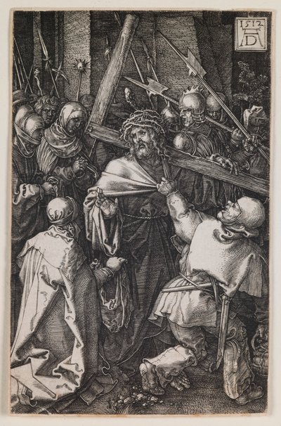 Nesení kříže, ze série „Vyryté umučení“ od Albrecht Dürer