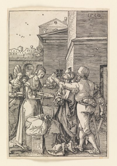 Stětí hlavy Jana Křtitele od Albrecht Dürer