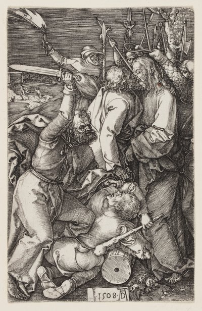 Zrada Krista, z Vyrytého umučení od Albrecht Dürer