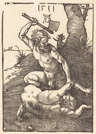Kain zabíjí Ábela, 1511. od Albrecht Dürer