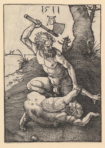Kain zabíjí Ábela, 1511. od Albrecht Dürer
