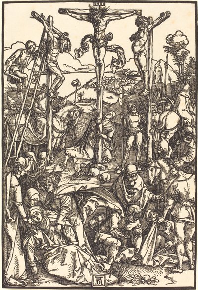 Kalvárie se třemi kříži od Albrecht Dürer
