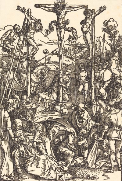 Kalvárie se třemi kříži, c. 15041505. od Albrecht Dürer