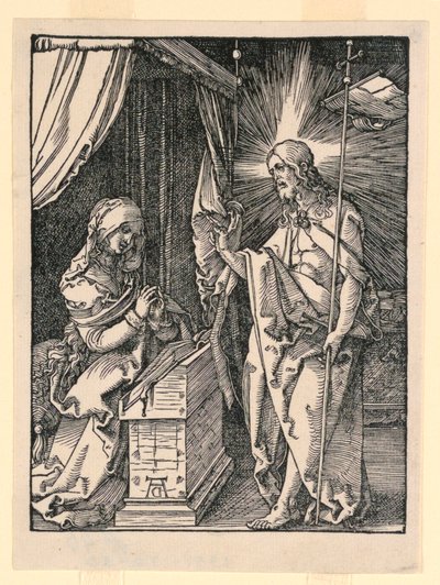 Kristus se zjevuje své matce od Albrecht Dürer