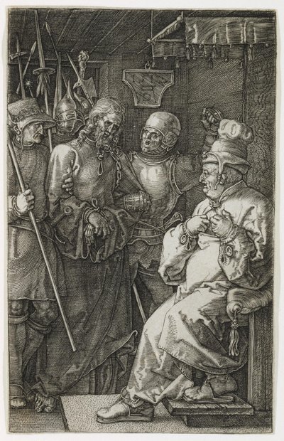 Kristus před Kaifášem od Albrecht Dürer