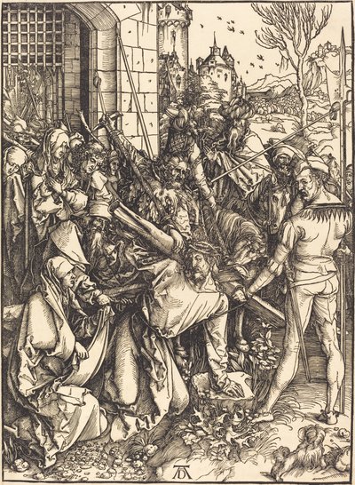Kristus nesoucí kříž od Albrecht Dürer
