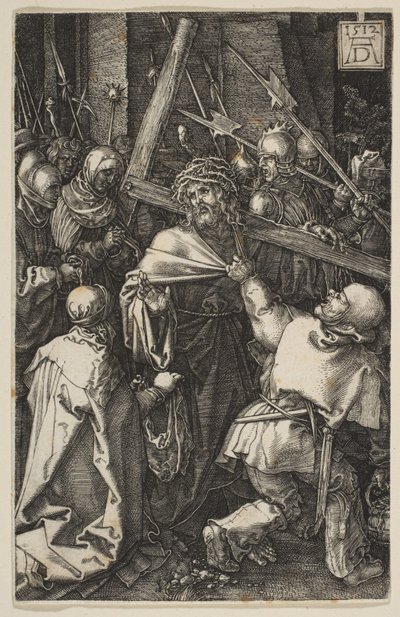 Kristus nesoucí kříž, z „Umučení“ od Albrecht Dürer