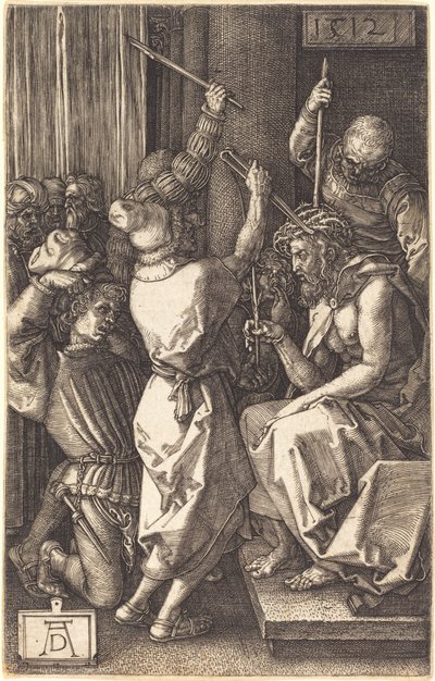 Kristus korunovaný trním od Albrecht Dürer