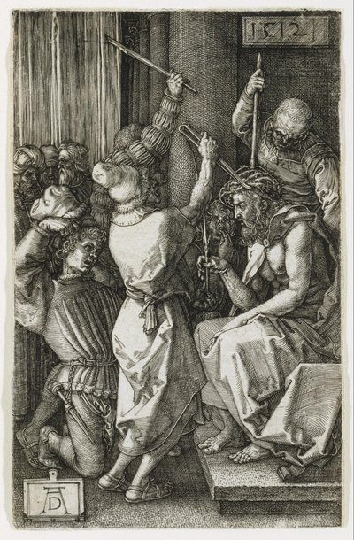 Kristus korunovaný trním od Albrecht Dürer