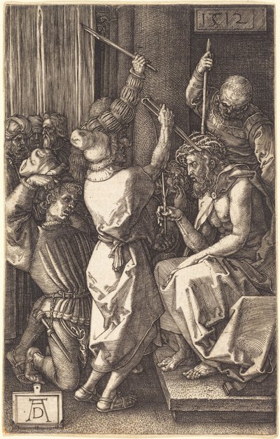 Kristus korunovaný trním od Albrecht Dürer