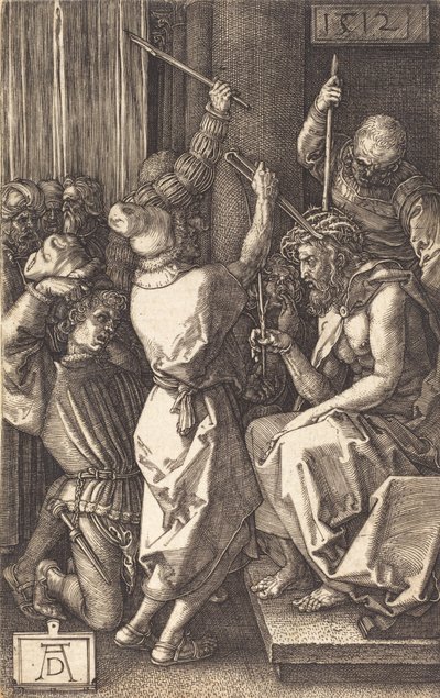 Kristus korunovaný trním, 1512. od Albrecht Dürer