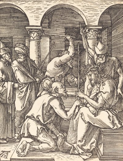Kristus korunovaný trním, pravděpodobně c. 15091510. od Albrecht Dürer