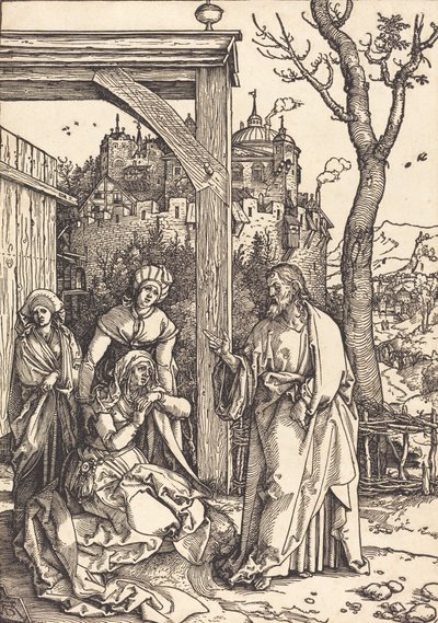 Kristus odcházející od své matky, c. 15041505. od Albrecht Dürer