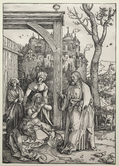 Kristus opouští svou matku od Albrecht Dürer