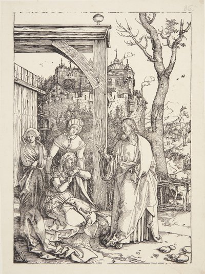 Kristus opouští svou matku od Albrecht Dürer